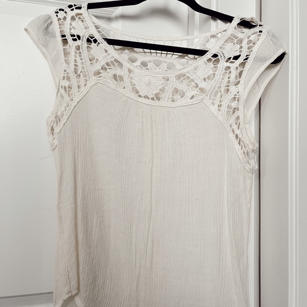 Small White/Cream Blouse